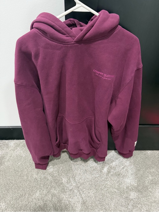 Comfrt Tops - Comfort Colors Women's Maroon Hooded Sweatshirt